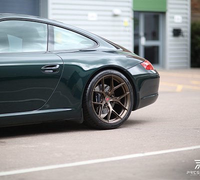 Фото дисков Vossen S21-01 на Porsche 911 VI