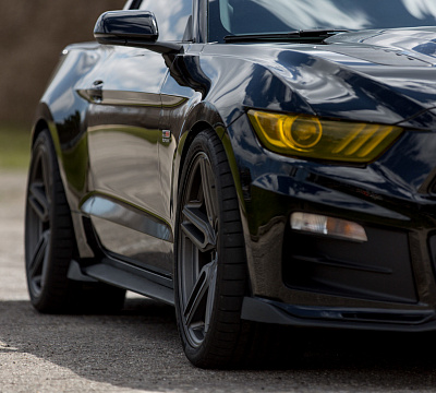Фото дисков Vossen HF-1 на Ford Mustang VI