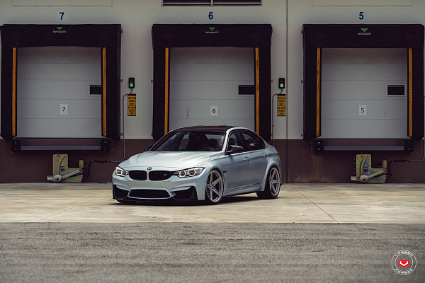 Фото дисков Vossen M-X5 Глянцевый тонированный лак на BMW 3/M3 (F3x/F80)
