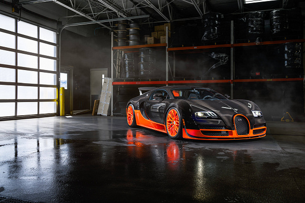 Фото дисков HRE P200 Другой цвет на Bugatti Veyron