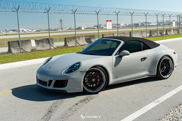 Фото дисков Anrky S3-X3 Черный сатин на Porsche 911 VII