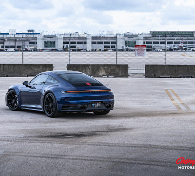 Фото дисков Vossen RS92 на Porsche 911 VIII