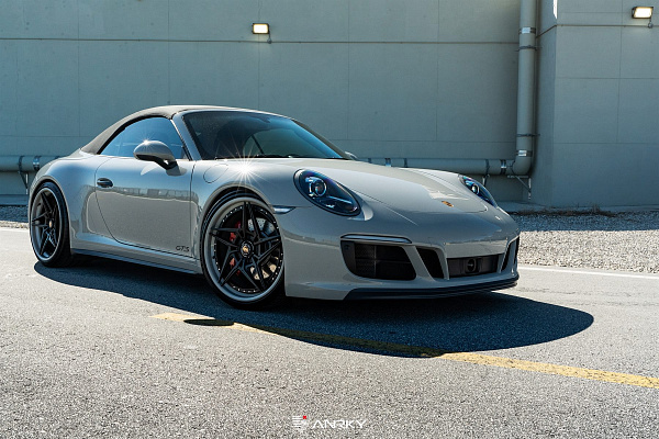 Фото дисков Anrky S3-X3 Черный сатин на Porsche 911 VII