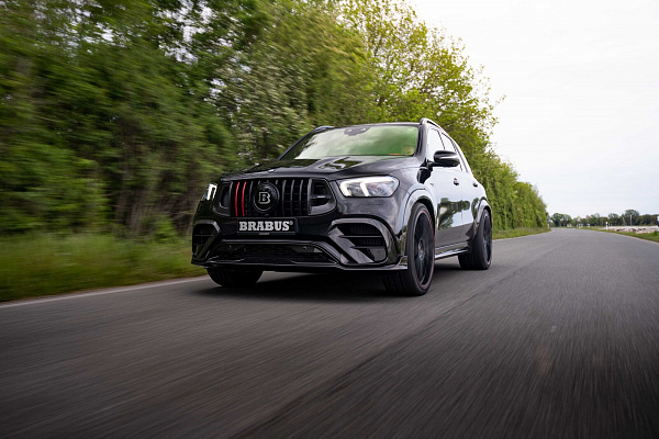 Фото дисков BRABUS Monoblock Z (Platinum Edition) Черный глянец на Mercedes-Benz GLE II