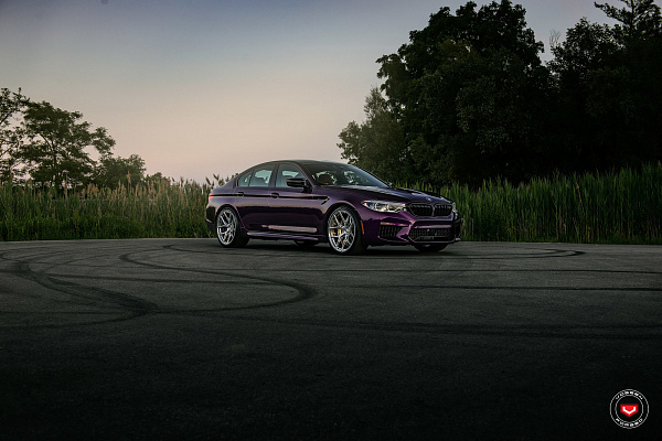 Фото дисков Vossen S21-01 Полированный лак на BMW 5/M5 (G30/F90)