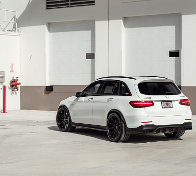 Фото дисков Vossen HF-3 на Mercedes-Benz GLC (X253, C253)