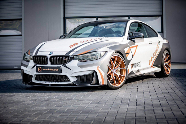 Фото дисков HRE P101 Алмазная проточка на BMW 4/M4 (F32/F82)