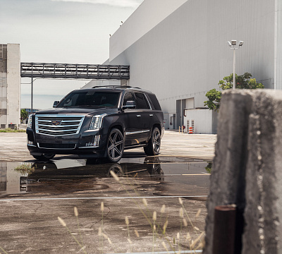 Фото дисков Vossen HF6-2 на Cadillac Escalade IV