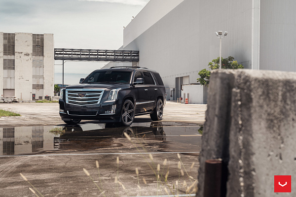Фото дисков Vossen HF6-2 Алмазная проточка на Cadillac Escalade IV