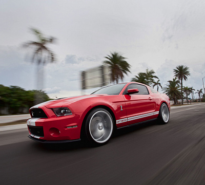 Фото дисков Vossen CV3 на Ford Mustang V