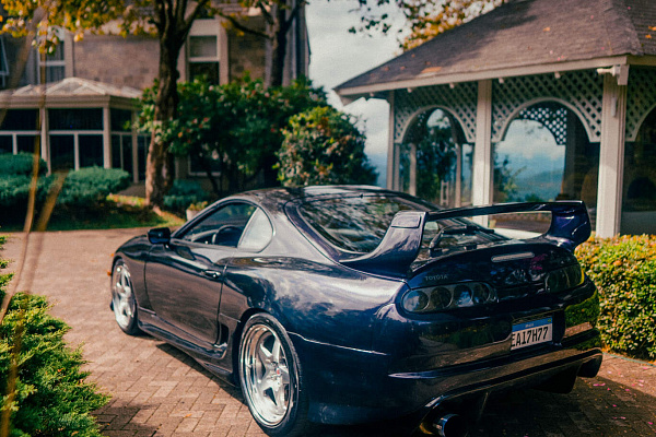 Фото дисков HRE 527 Глянцевый лак на Toyota Supra A80