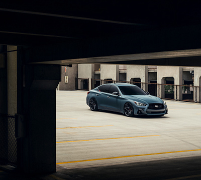 Фото дисков Vossen HF-7 на Infiniti Q50