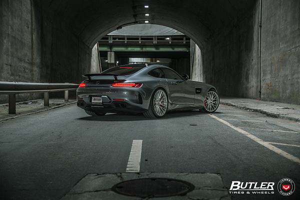 Фото дисков Vossen EVO-6T Глянцевый лак на Mercedes-Benz AMG GT I