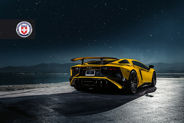 Фото дисков HRE S200 Черный сатин на Lamborghini Aventador