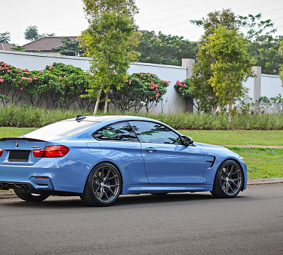 Фото дисков HRE P101 на BMW 4/M4 (F32/F82)
