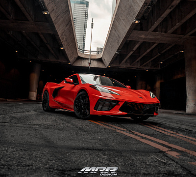 Фото дисков MRR FS01 на Chevrolet Corvette C8