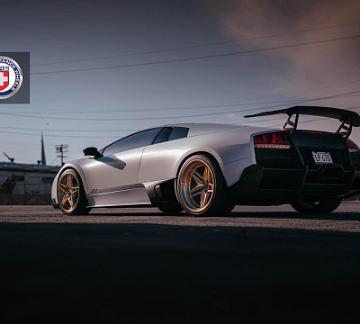 Фото дисков HRE S107 на Lamborghini Murcielago