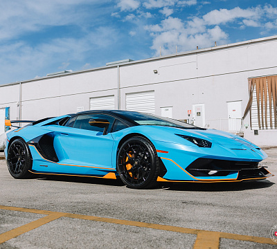 Фото дисков Vossen LC3-01 на Lamborghini Aventador