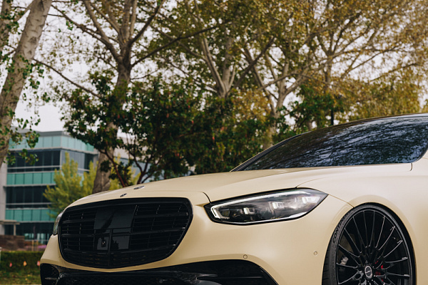 Фото дисков Brixton Forged HS1 Черный глянец на Mercedes-Benz S-Class (W223)