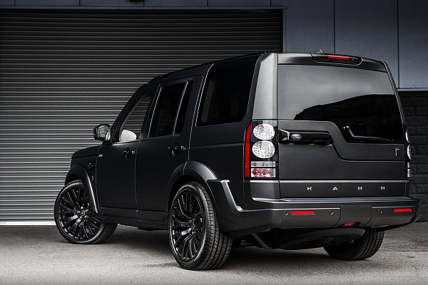 Фото дисков Kahn Kahn RS Черный сатин на Land Rover Discovery IV