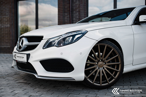 Фото дисков Vossen VFS-2 Сатиновая бронза на Mercedes-Benz E-Class (W212, S212, C207)