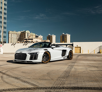 Фото дисков Vossen EVO-5R (3-Piece) на Audi R8 (4S)
