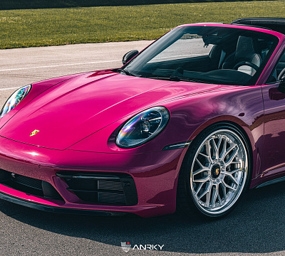 Фото дисков Anrky RS1 на Porsche 911 VIII