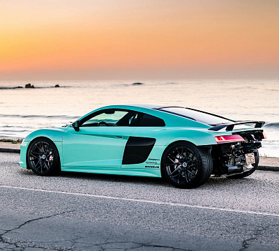 Фото дисков Brixton Forged PF8 на Audi R8 (4S)