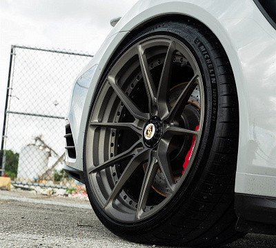 Фото дисков Anrky AN22 на Porsche 911 VII
