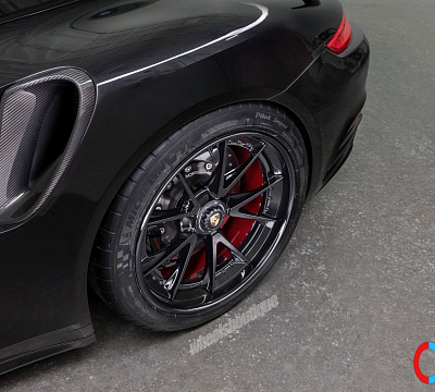 Фото дисков HRE S204 на Porsche 911 VII