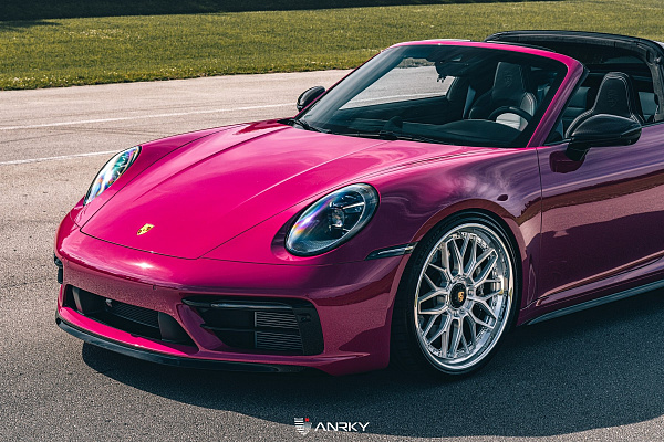 Фото дисков Anrky RS1 Глянцевый лак на Porsche 911 VIII