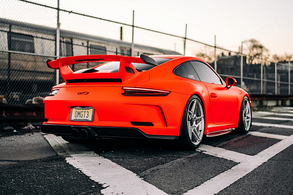 Фото дисков Anrky S1-X3 Сатиновый лак на Porsche 911 VII