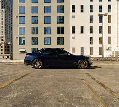 Фото дисков Vossen HF-4T на Genesis G70