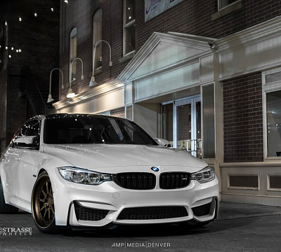 Фото дисков Strasse Wheels R10 Competition на BMW 3/M3 (F3x/F80)