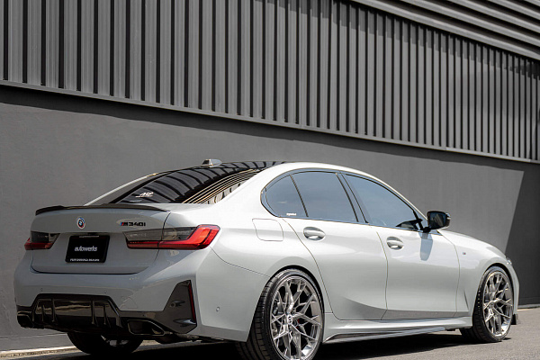 Фото дисков HRE FF10 Серебро на BMW 3/M3 (G2x/G80)
