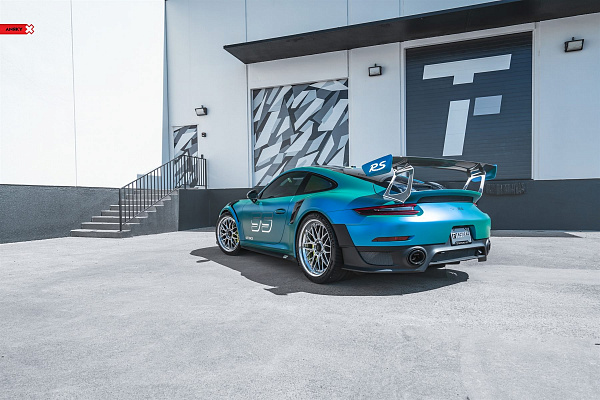 Фото дисков Anrky RS1 Полированный лак на Porsche 911 VII