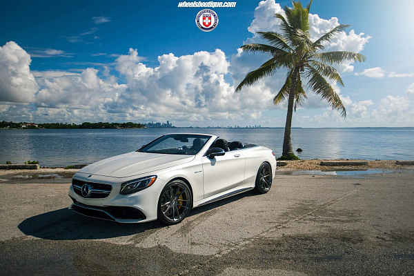 Фото дисков HRE P104 Глянцевый темный лак на Mercedes-Benz S-Class (W222, C217)