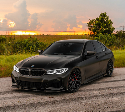 Фото дисков Vossen HF-2 на BMW 3/M3 (G2x/G80)