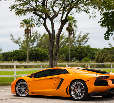 Фото дисков Anrky AN34 на Lamborghini Aventador