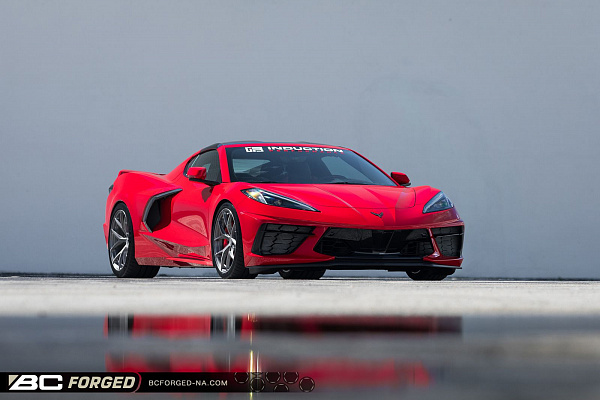 Фото дисков BC Forged RZ21 Глянцевый тонированный лак на Chevrolet Corvette C8