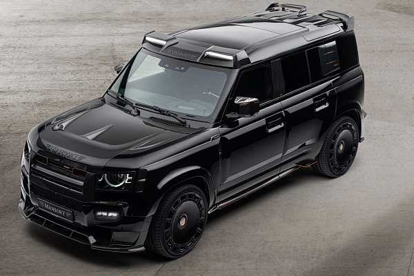 Фото дисков Mansory FD.15 Черный глянец на Land Rover Defender II