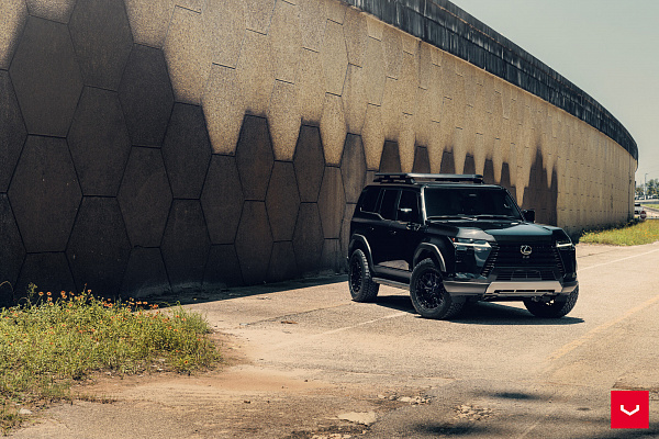 Фото дисков Vossen HFX-1 (6-Lug) Черный глянец на Lexus GX III