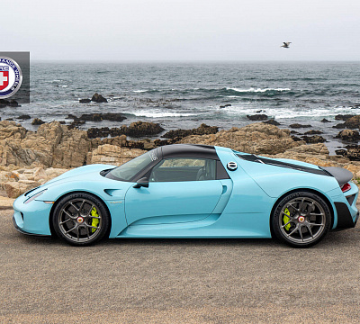 Фото дисков HRE R101 Lightweight на Porsche 918 Spyder