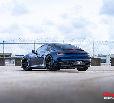 Фото дисков Vossen RS92 на Porsche 911 VIII