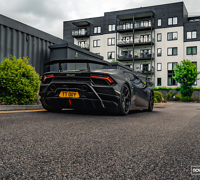 Фото дисков NOVITEC NL4 на Lamborghini Huracan