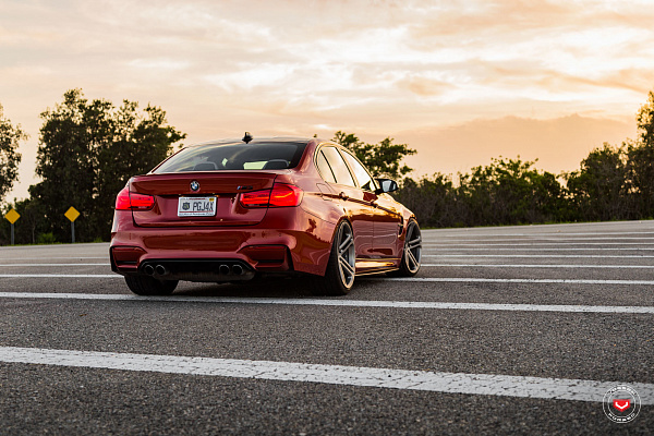 Фото дисков Vossen CG-203 Сатиновый лак на BMW 3/M3 (F3x/F80)