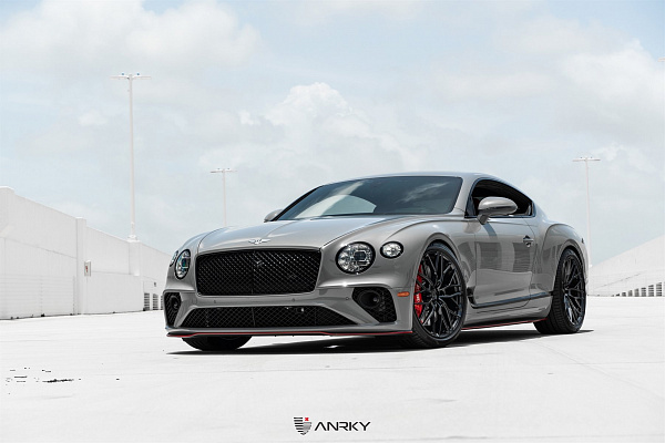 Фото дисков Anrky AN10 Черный глянец на Bentley Continental GT III