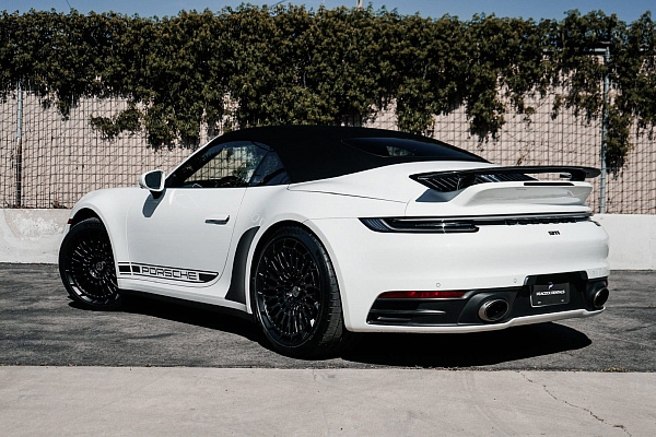 Фото дисков Brixton Forged TR20 AERO1 Черный сатин на Porsche 911 VIII