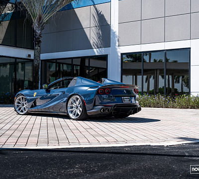 Фото дисков NOVITEC NF11 на Ferrari 812