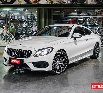 Фото дисков Vossen HF-2 на Mercedes-Benz C-Class (W205)